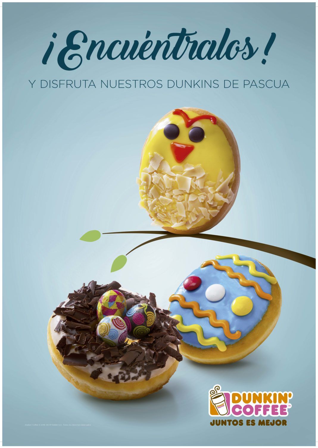Dunkin’ Coffee presenta su nueva colección especial de Pascua
