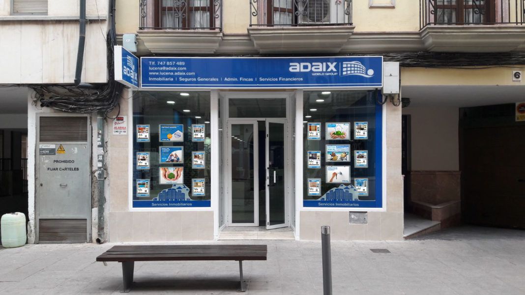 Nueva agencia inmobiliaria Adaix en el municipio de Lucena (Córdoba)