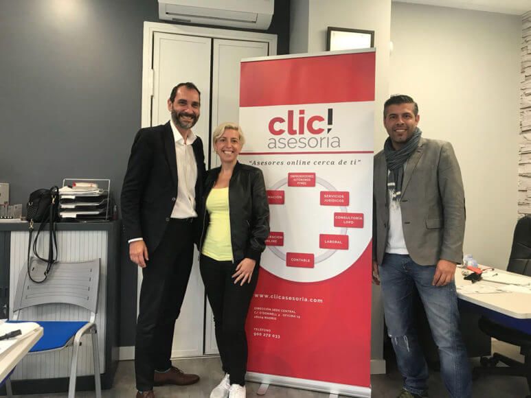 La franquicia de asesoría online Clic abre oficina en Madrid