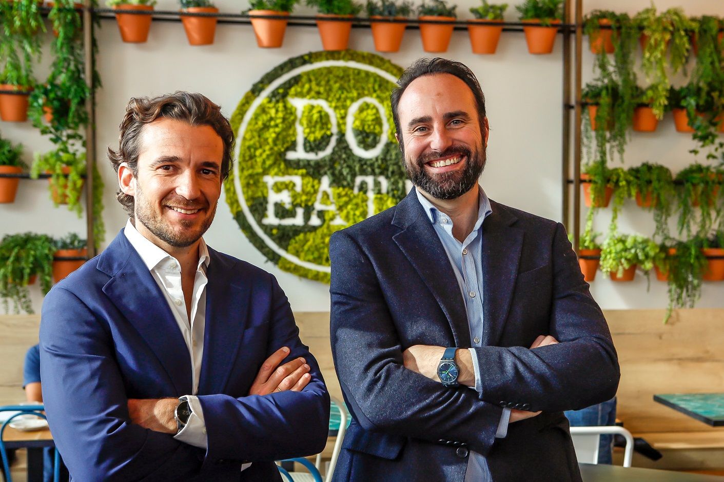 De izq a dcha, Jaime Arteaga y Diego Pérez Crespo, socios fundadores de DO EAT